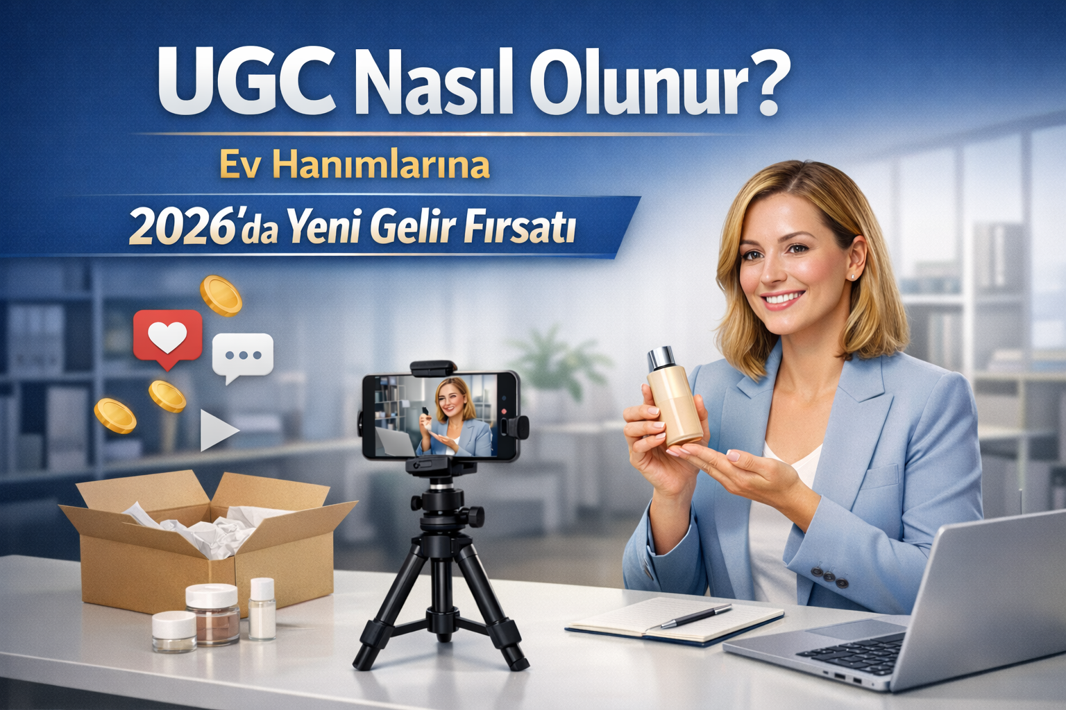UGC Nasıl Olunur? Ev Hanımlarına İş Fırsatı 2026 1 UGC Nasıl Olunur Ev Hanımlarına İş Fırsatı 2026